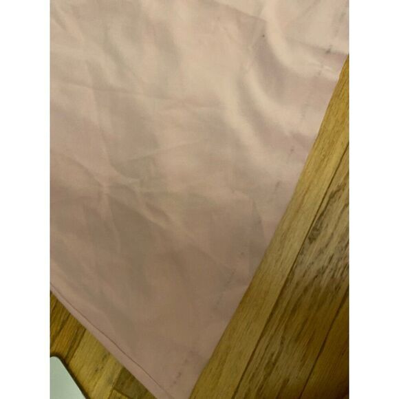 NWOT JS Collection women's Elegant Blush Pink Lace neck Mermaid long Dress sz 10 - Picture 5 of 10